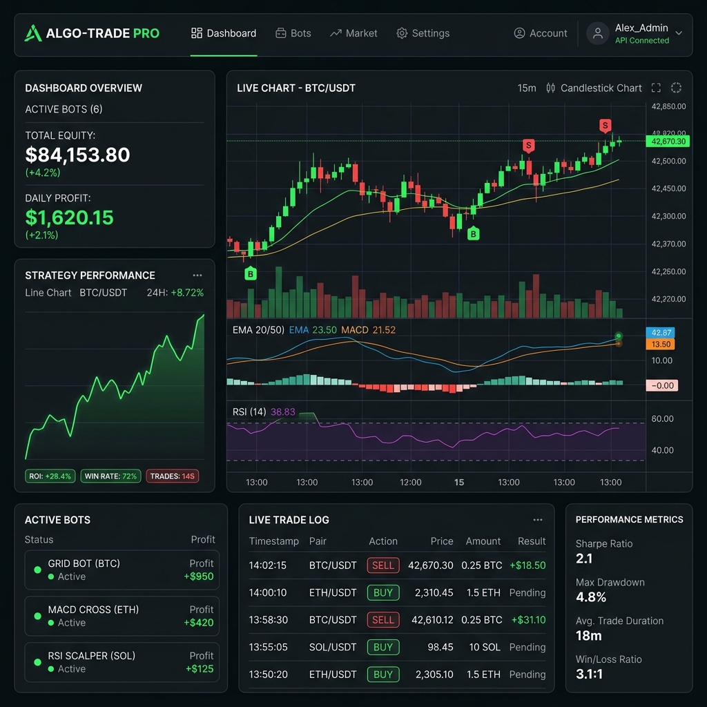 Crypto Trading Bot UI